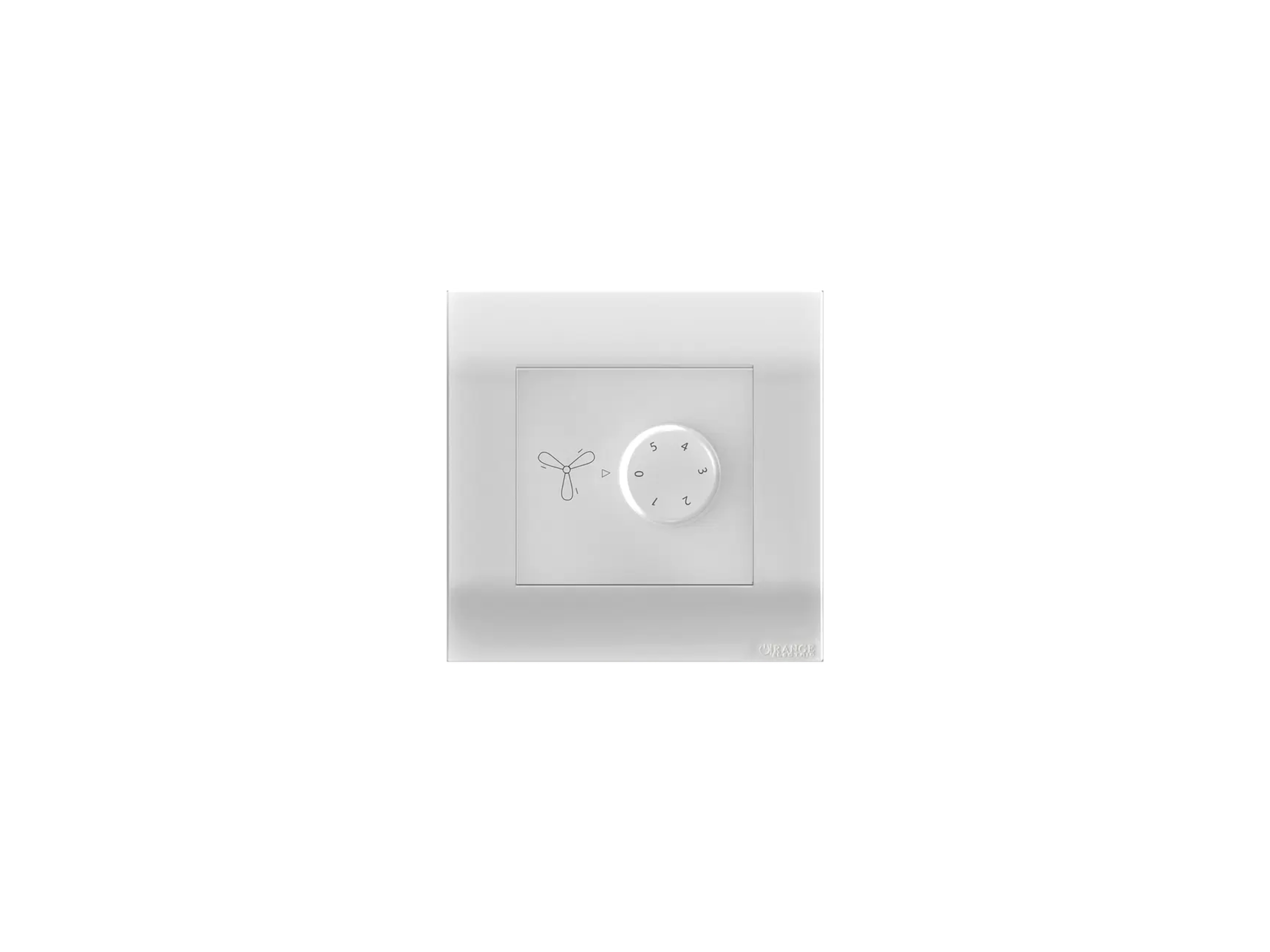 AK FAN 5 STEP HUMFREE CONTROLLER WHITE